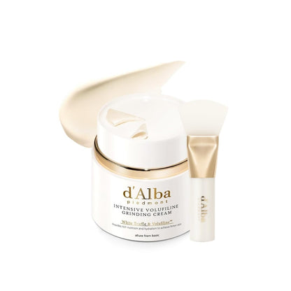 d'alba Piedmont Italian White Truffle Intensive Grinding Cream, Volufiline 50,000ppm, elasticity care and nourishment, Korean Skin Care - Maple Wellness Supplements