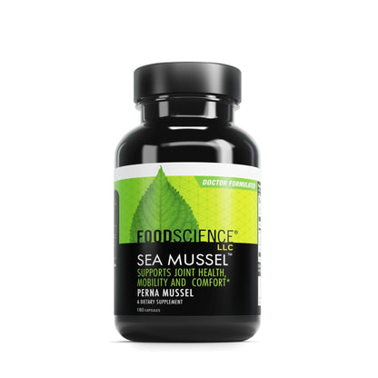 DAVINCI FoodScience of Vermont Sea Mussel, Green-Lipped Mussel Joint Supplement Capsules, 180 Count - Maple Wellness Supplements