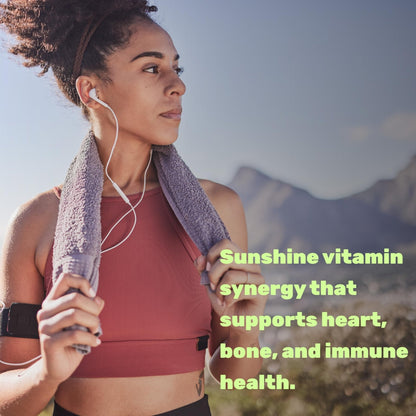 DEAL SUPPLEMENT Vitamin D3 5,000 IU + K2 MK7 Softgels, 250 Count | 2-in-1 Complex | Easy to Swallow - Maple Wellness Supplements