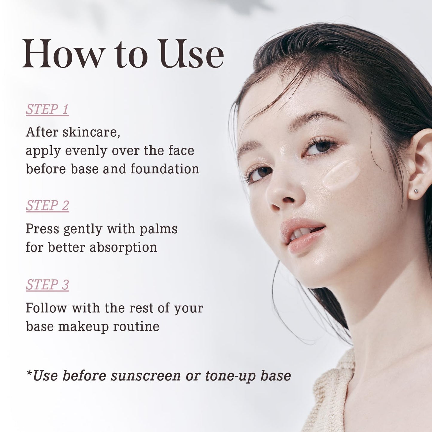 DEARDAHLIA Prime Layer Skin Prep - Vegan Makeup Primer, Lightweight & Hydrating for Long-Lasting Makeup, Smooth, Glowing Skin. Korean Base Prep. Artificial fragrance free. 1.35 oz - Maple Wellness Supplements