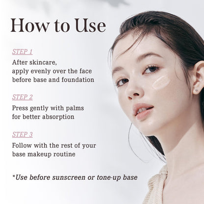 DEARDAHLIA Prime Layer Skin Prep - Vegan Makeup Primer, Lightweight & Hydrating for Long-Lasting Makeup, Smooth, Glowing Skin. Korean Base Prep. Artificial fragrance free. 1.35 oz - Maple Wellness Supplements