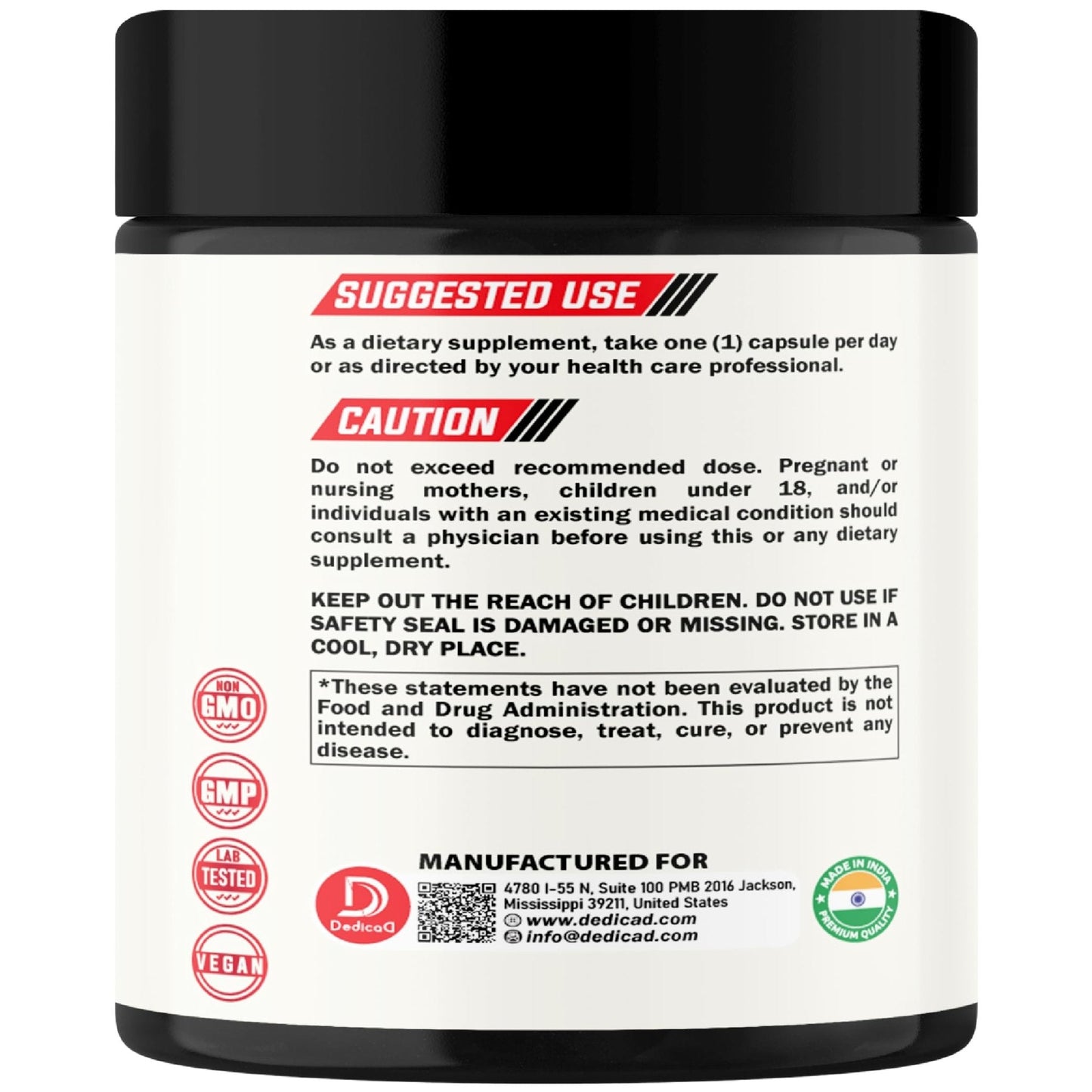 DEDICAD 11in1 Graviola Soursop Capsules - Blended with Elderberry, Turmeric, Ginger, Milk Thistle, Cranberry & More - Support Positive Mood, Immune System & Body Management - Maple Wellness Supplements