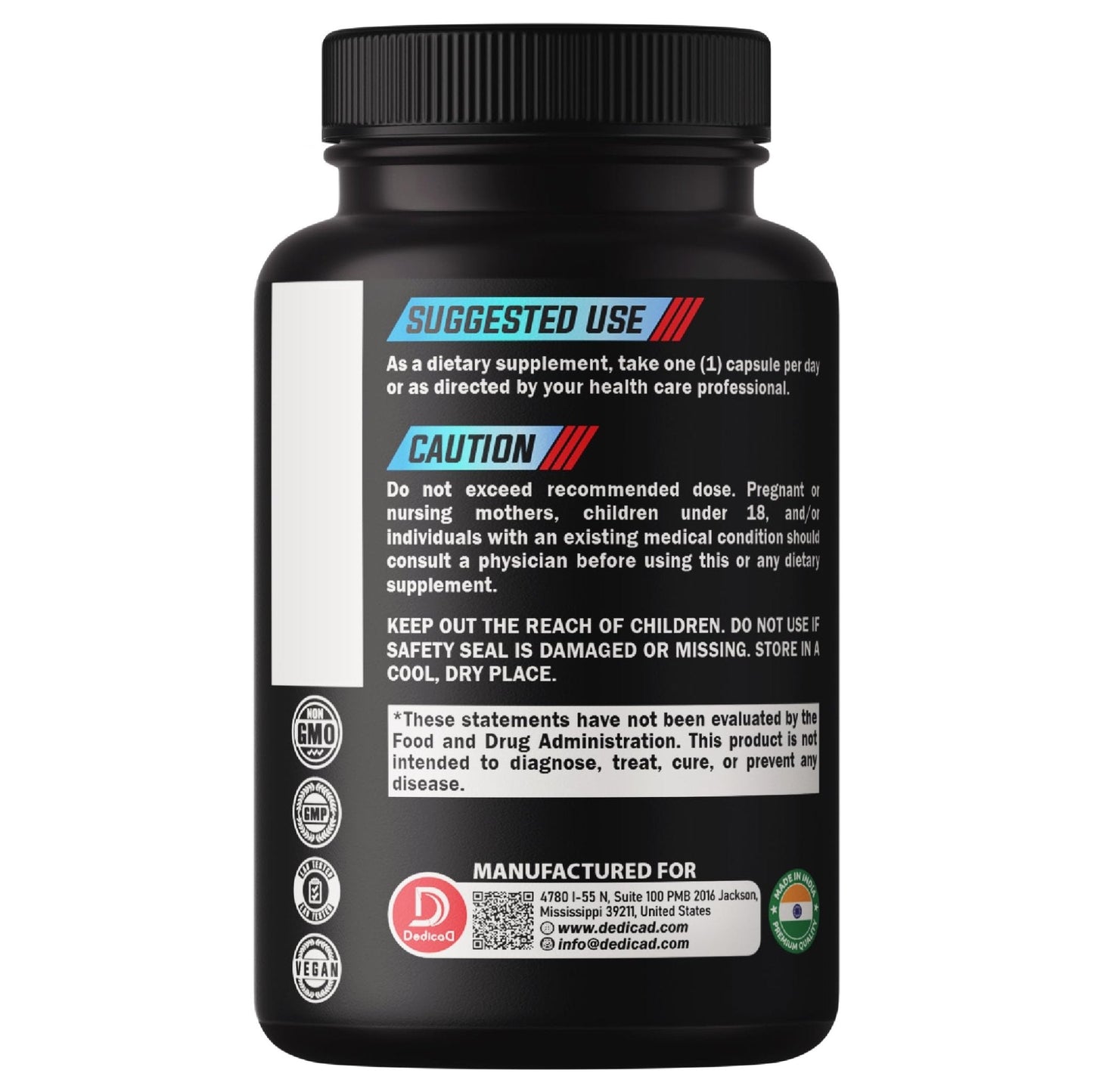 DEDICAD 20:1 Bilberry Extract Capsules - 5 Month Supply - Support Eyes, Vision & Heart Health - 10in1 Plus Grape Seed, Carrot, Elderberry, Eyebright & Others - 150 Counts - Maple Wellness Supplements