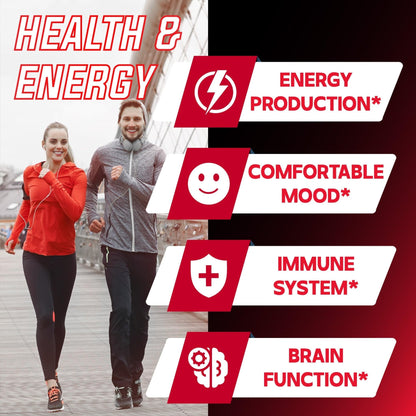 DEDICAD NAD Supplement 1000 mg - Pure NAD Supplement - Energy and DNA Repair, Aging Defense, Brain Function - 60 Capsules - Maple Wellness Supplements