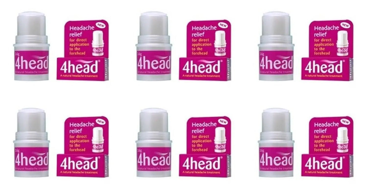Dendron 4Head Headache Treatment 3.6.g - Pack of 6 - Maple Wellness Supplements