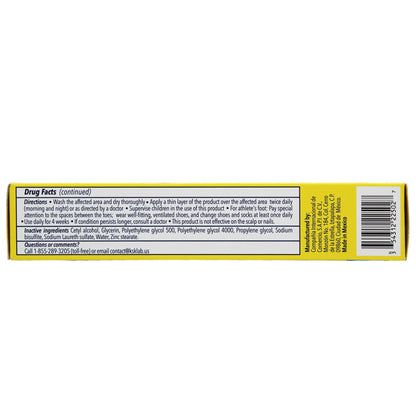 Derman Cream for The Treatment of Athlete's Foot, 2-Pack of 1.76 Oz Each, 2 Tubes - Maple Wellness Supplements