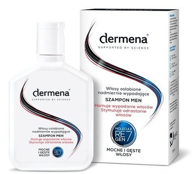 Dermena Hair Care Men, shampoo for excessively falling hair, 200ml - Maple Wellness Supplements