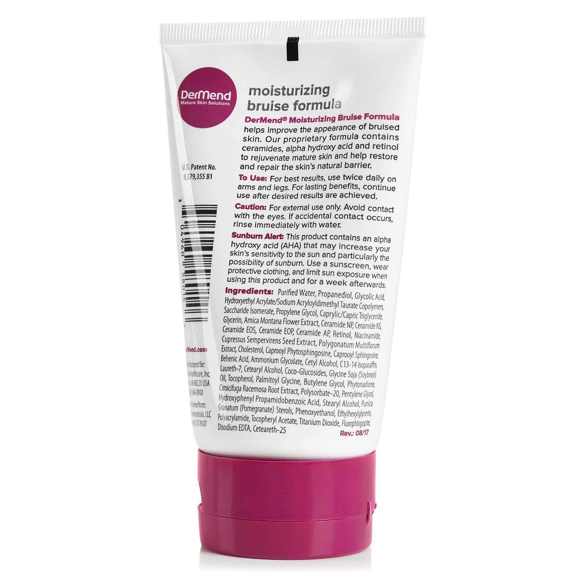 Dermend Arnica Bruise Cream with Vitamin K - Moisturizer for Bruising on Arms, Legs & Hands - 4.5 Oz - Maple Wellness Supplements