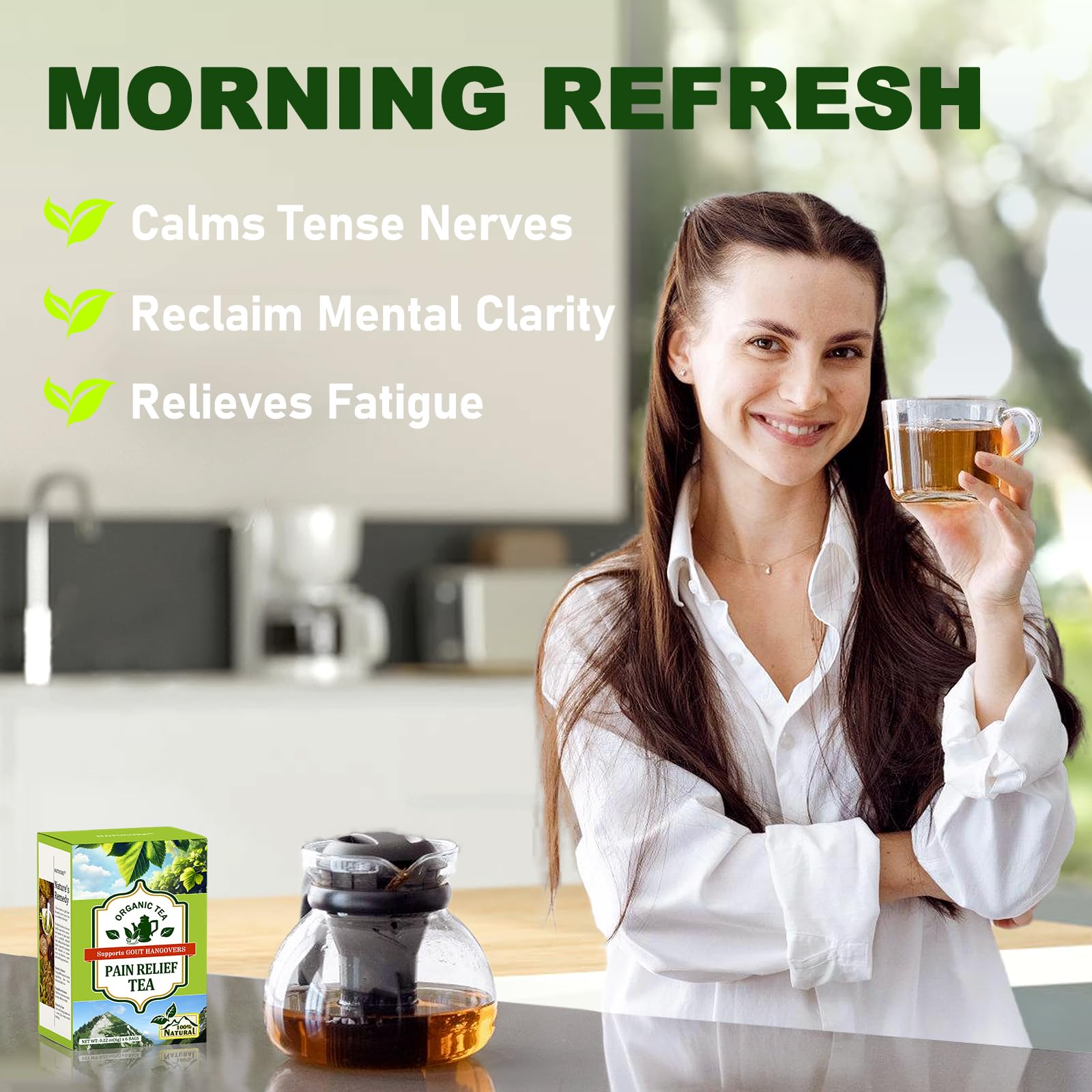 DERMFREE Natural Soothing Instant Formula for Nerve & Joint Health, Fast-Acting Migraine Relief, Nerve Savior for Neuropathy - Maple Wellness Supplements
