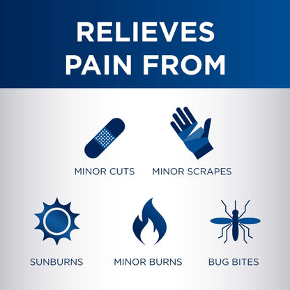 Dermoplast Pain, Burn & Itch Relief Spray for Minor Cuts, Burns and Bug Bites, 2.75 Oz (Packaging May Vary) - Maple Wellness Supplements