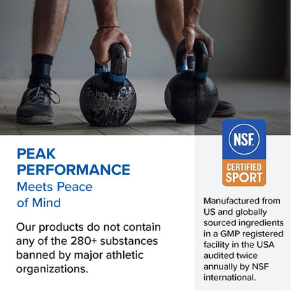 Designs for Sport Creatine Monohydrate Powder - NSF Certified for Sport Creatine - Maple Wellness Supplements