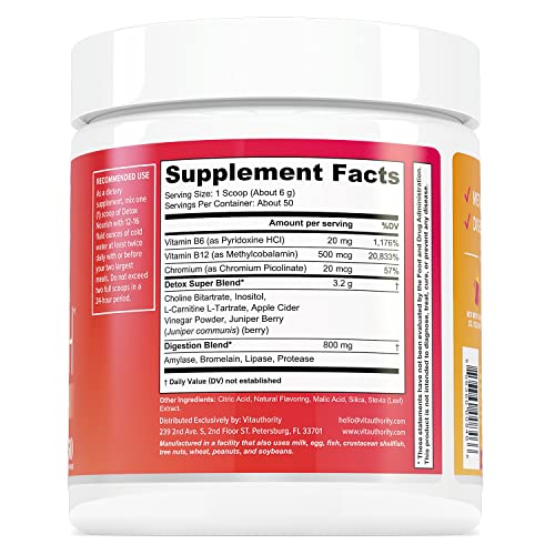 Detox Cleanse for Weight Loss and Belly Fat - Anti Bloat and Digestive Health Clean Gut - Maple Wellness Supplements