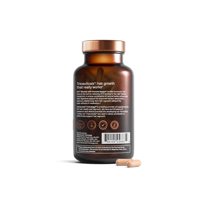 DHT Blocker - Hair Growth Supplement for Genetic Thinning for Men and Women | Approved* by American Hair Loss Association | Guaranteed, Backed by 20 Years - Maple Wellness Supplements