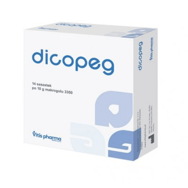 Dicopeg 10g, 14 sachets - Laxative, Regulates Intestinal Function - Maple Wellness Supplements