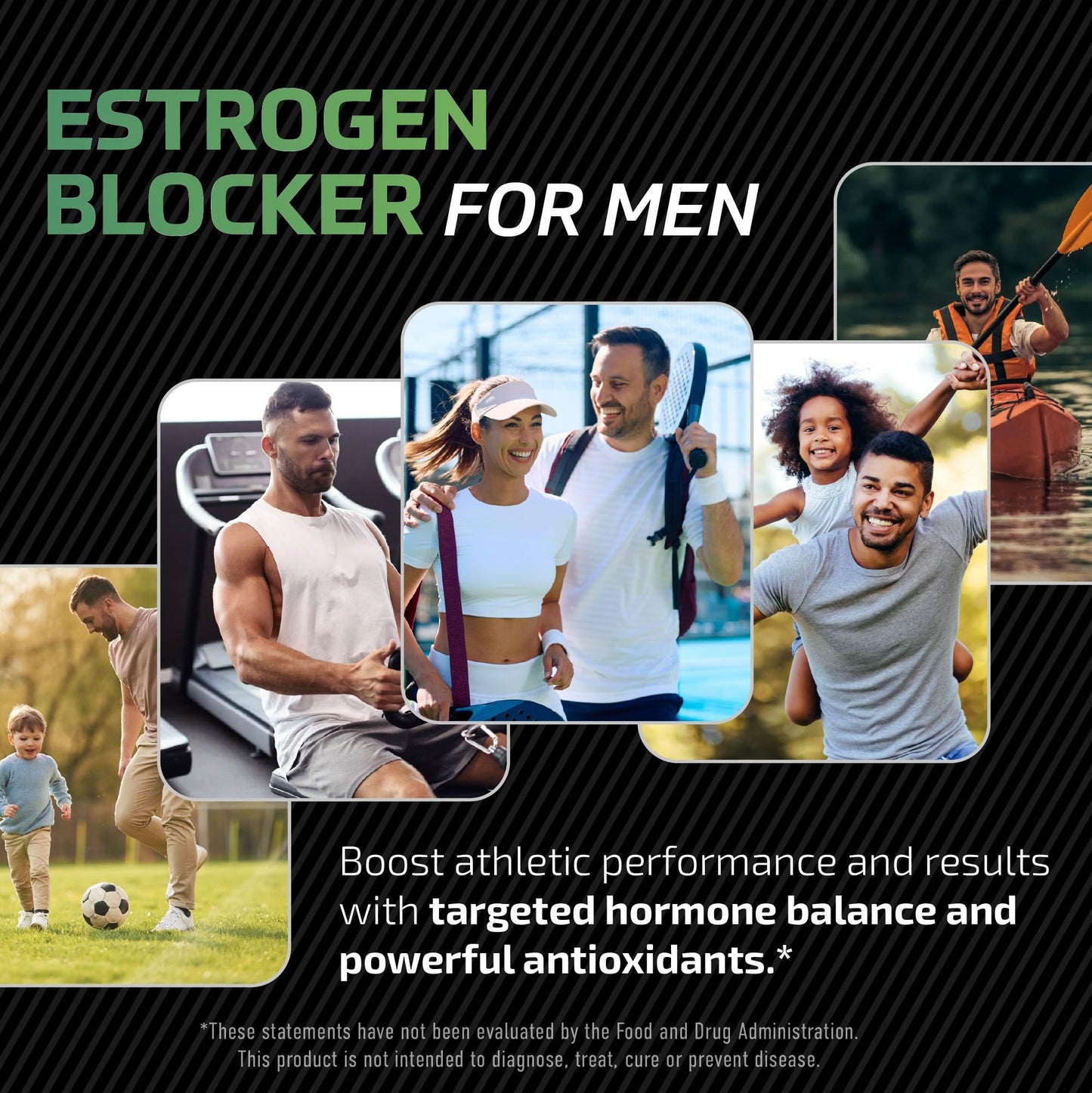 DIM Supplement for Men 300mg | Estrogen Blocker & Aromatase Inhibitor | Extra Strength Men’s Hormone Balance & Fitness Booster with Diindolylmethane Plus CDG - Maple Wellness Supplements
