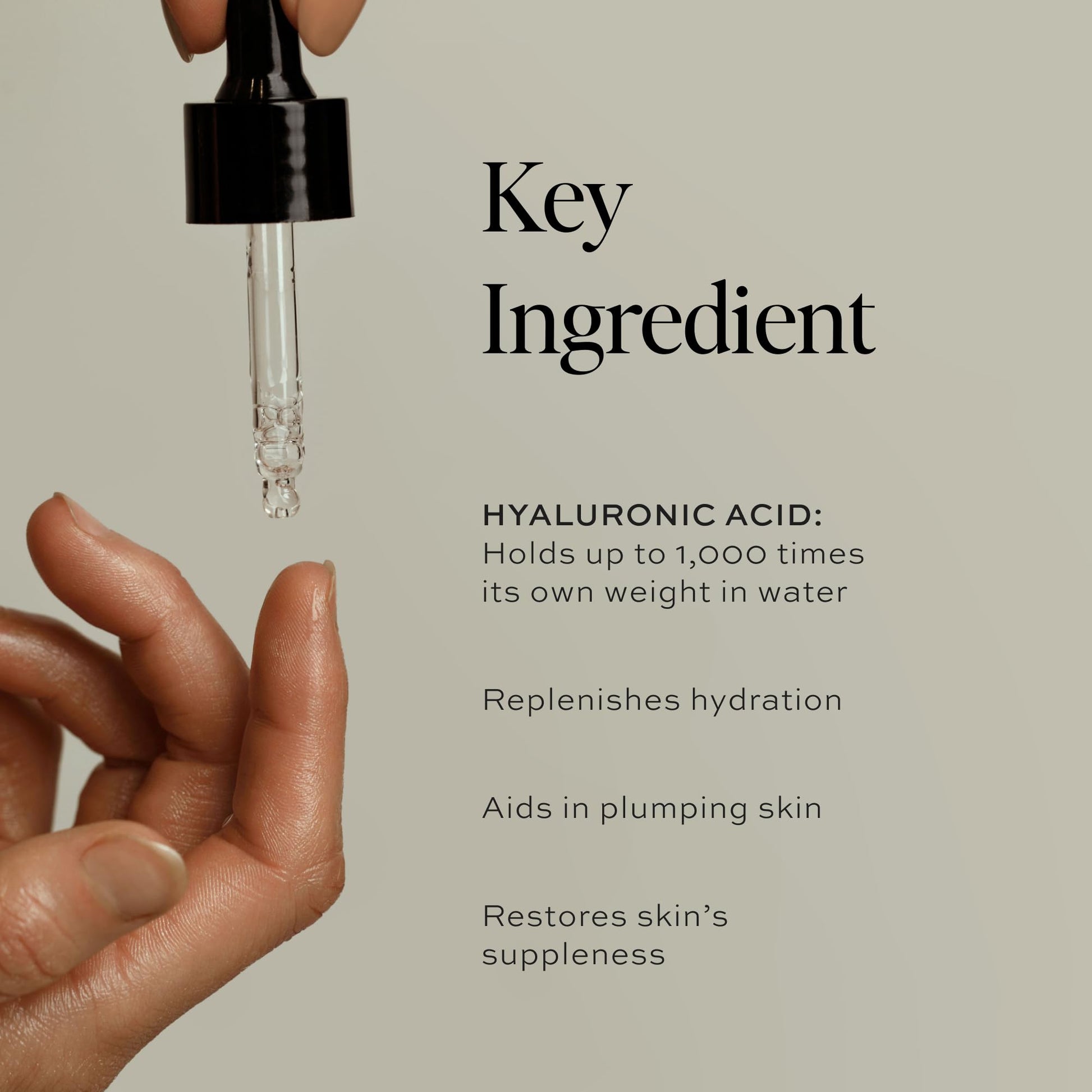 DIME Beauty Hyaluronic Acid Serum, Ultra Hydrating Face Serum with Pure Hyaluronic Acid, 1 oz / 30 ml - Maple Wellness Supplements
