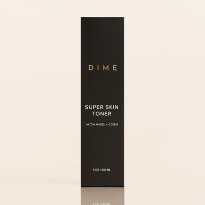 DIME Beauty Super Skin Toner, Alcohol-Free Witch Hazel Toner, Hydrating for Face with Aloe Vera and Cucumber Extract, 4 oz / 120 ml - Maple Wellness Supplements