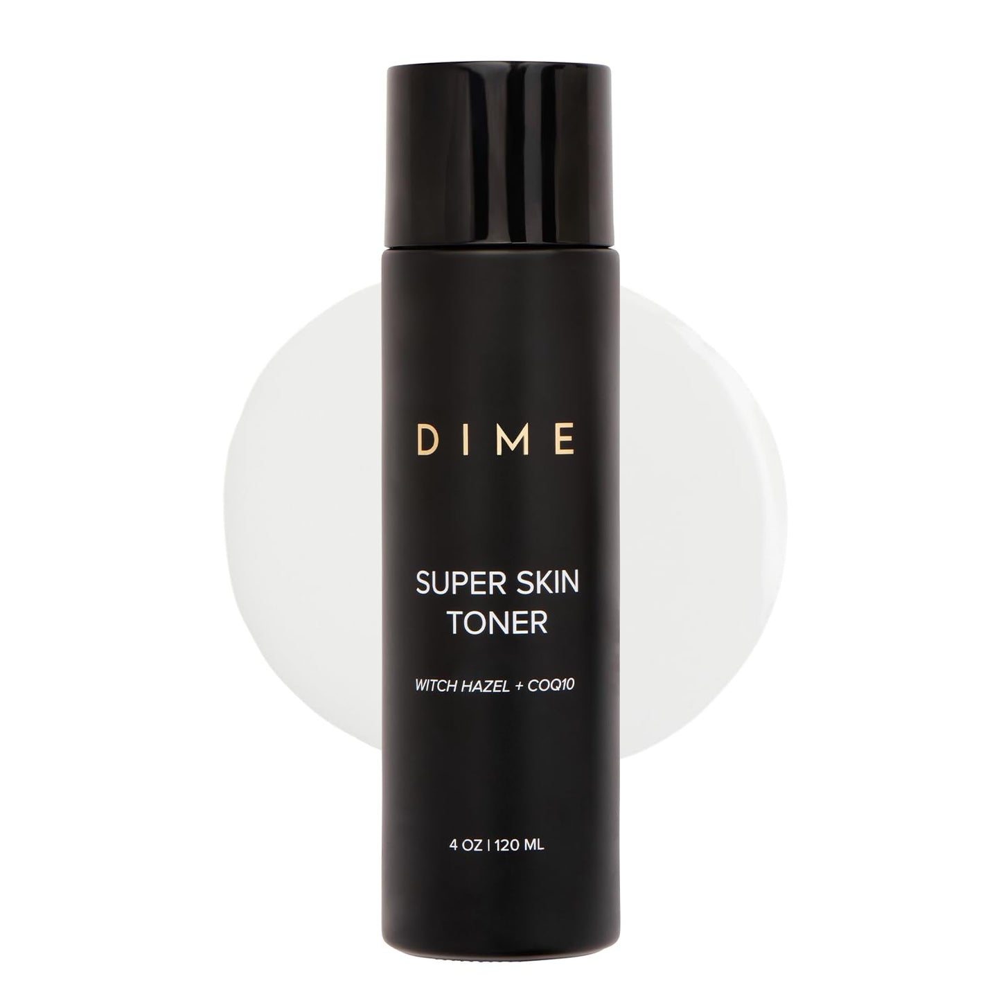 DIME Beauty Super Skin Toner, Alcohol-Free Witch Hazel Toner, Hydrating for Face with Aloe Vera and Cucumber Extract, 4 oz / 120 ml - Maple Wellness Supplements