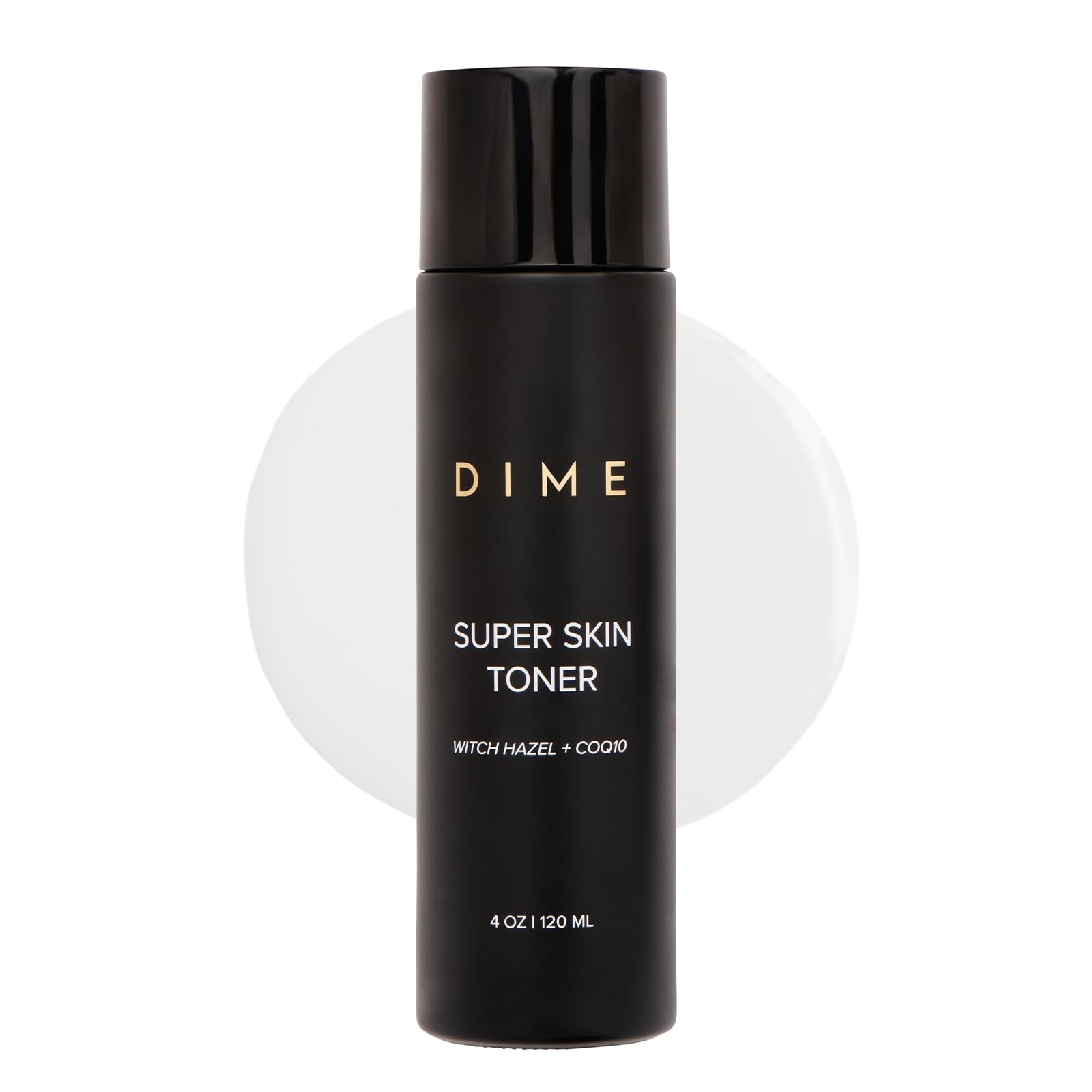 DIME Beauty Super Skin Toner, Alcohol-Free Witch Hazel Toner, Hydrating for Face with Aloe Vera and Cucumber Extract, 4 oz / 120 ml - Maple Wellness Supplements