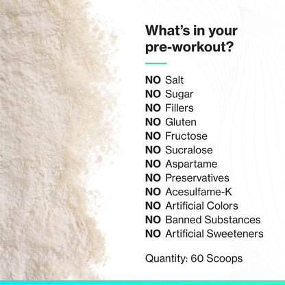 Do Vitamins PurePump Clean Pre Workout Powder for Men & Women - Preworkout with Creatine BCAA - Clean Energy Pre-Workout - All Actives. Zero fillers. - Maple Wellness Supplements