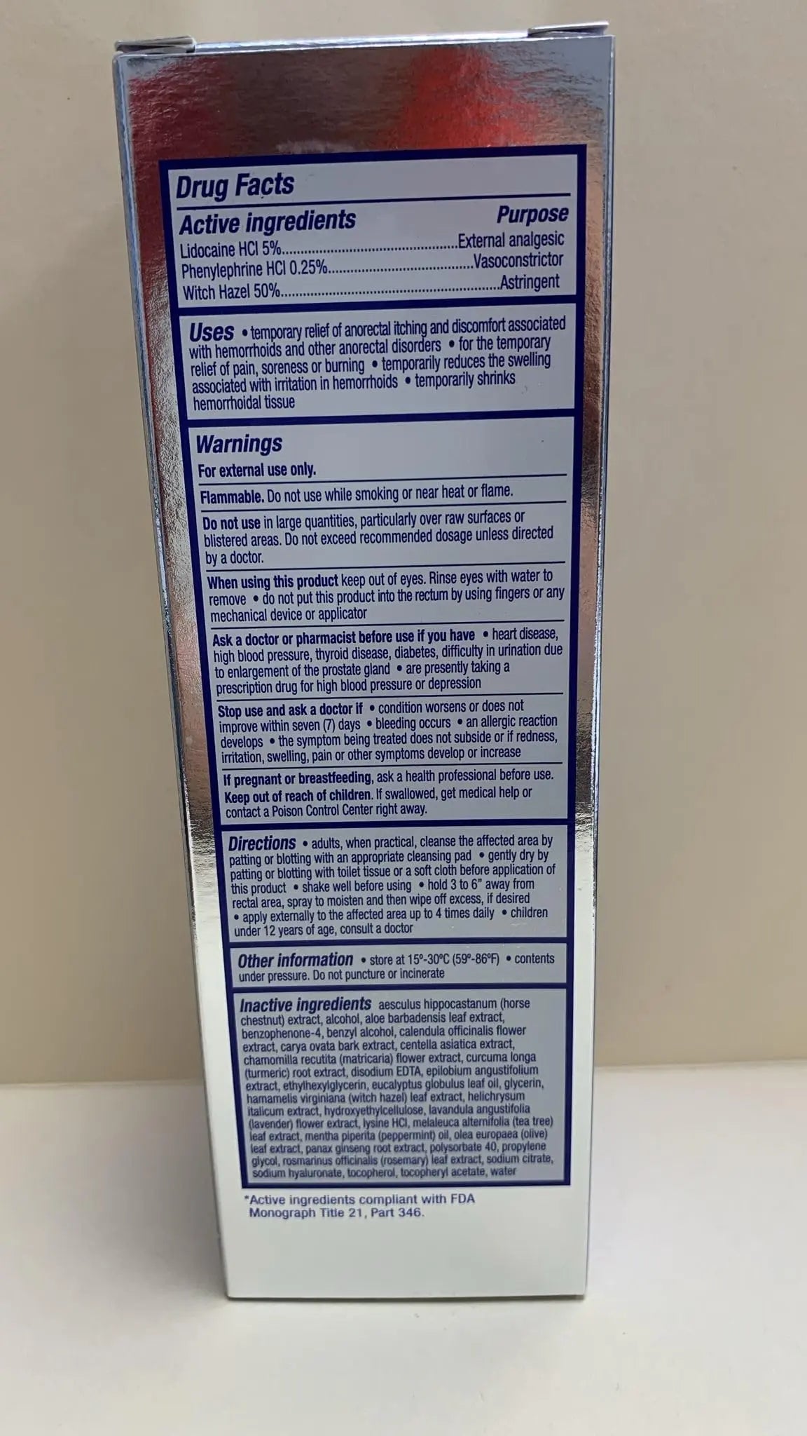 Doctor Butler's Advanced Relief Hemorrhoid Spray – Advanced Relief Hemorrhoid Treatment Spray with Witch Hazel to Help with Sensitive Skin, Itch Relief, and Swelling Relief* (5oz) - Maple Wellness Supplements