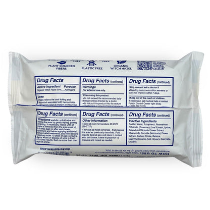 Doctor Butler's Flushable Hemorrhoid Wipes – Flushable Wipes with Witch Hazel to Soothe and Bring Relief from Discomfort Associated with Hemorrhoids (48 Wipes) - Maple Wellness Supplements