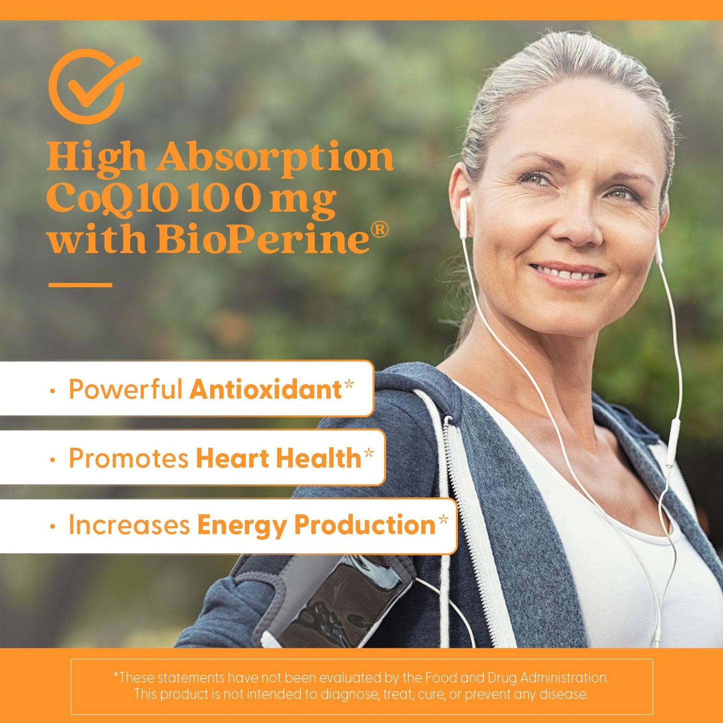 Doctor's Best High Absorption CoQ10 with BioPerine Supplement - Coenzyme Q10 Softgels for Heart Health & Antioxidant Support, Naturally Fermented CoQ10 100mg - Maple Wellness Supplements