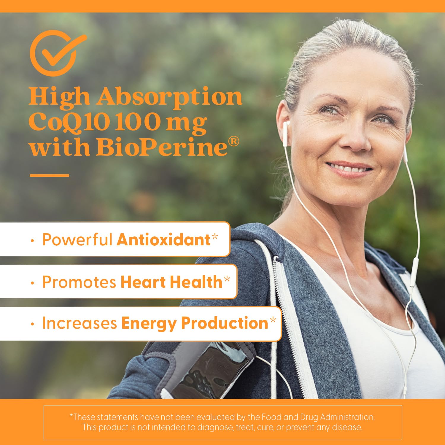 Doctor's Best High Absorption CoQ10 with BioPerine Supplement - Coenzyme Q10 Softgels for Heart Health & Antioxidant Support, Naturally Fermented CoQ10 100mg - Maple Wellness Supplements