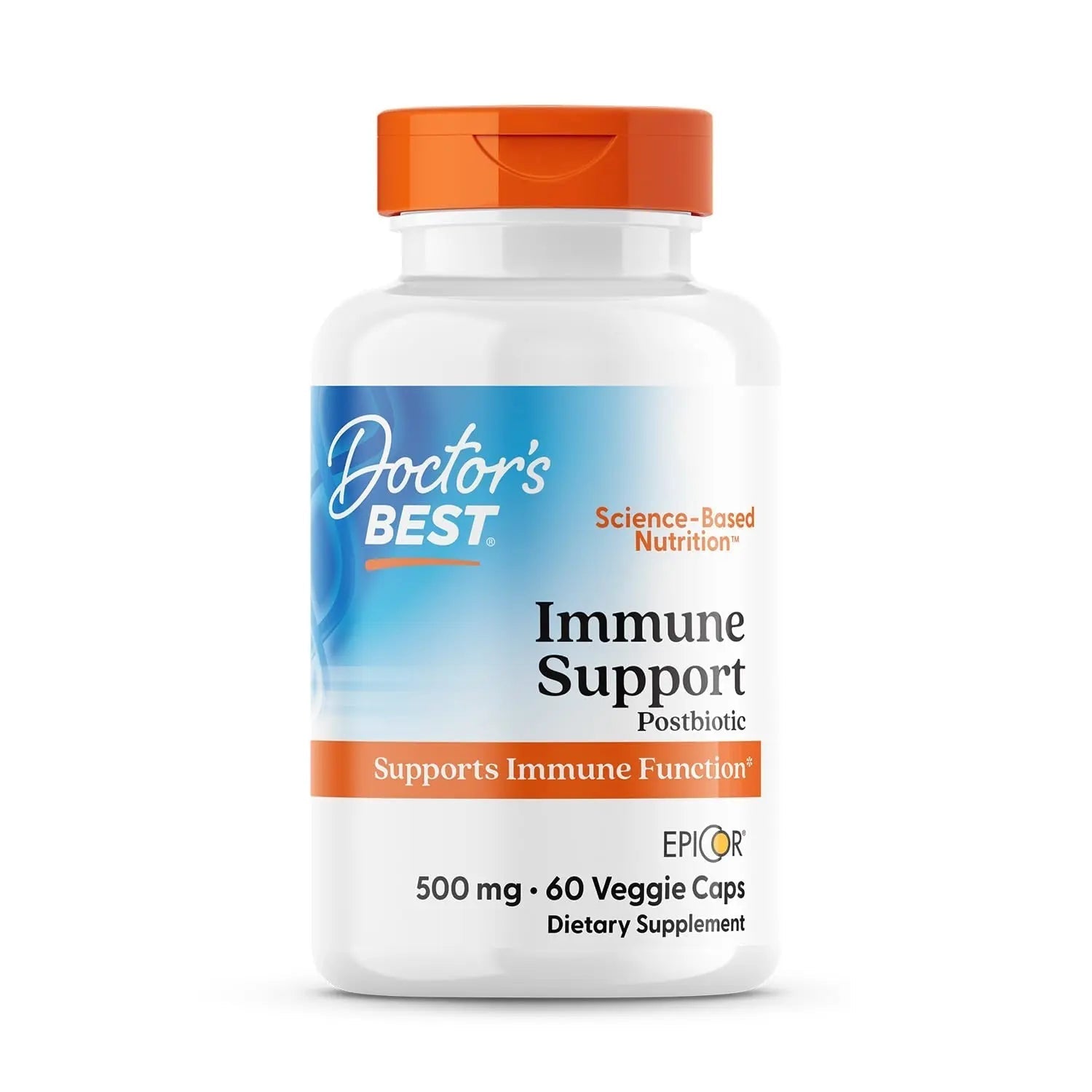 Doctors Best Immune Support Postbiotic, Supports Immune Function, Non-GMO, Gluten Free, Vegan 60 Veggie Caps - Maple Wellness Supplements