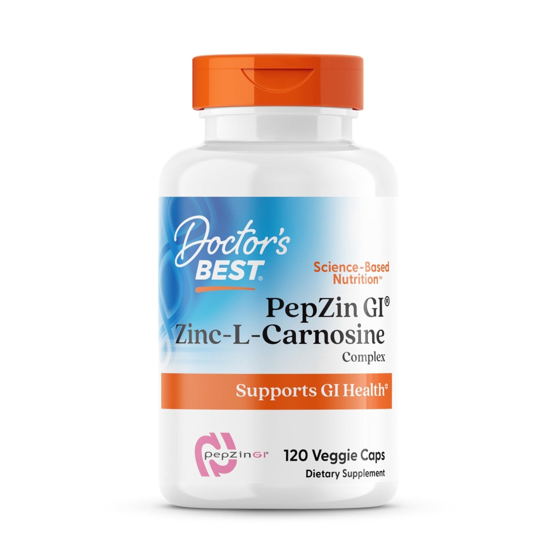 Doctor's Best PepZin GI, Zinc-L-Carnosine Complex for Men & Women - Zinc Carnosine Supplement Caps for Gut Health, Digestive Support, & Stomach Comfort - Maple Wellness Supplements