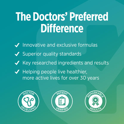 DOCTORS' PREFERRED Clinical Grade Supplement - Doctor Formulated | 1500 mg per Daily Serving | 90 Count - Maple Wellness Supplements