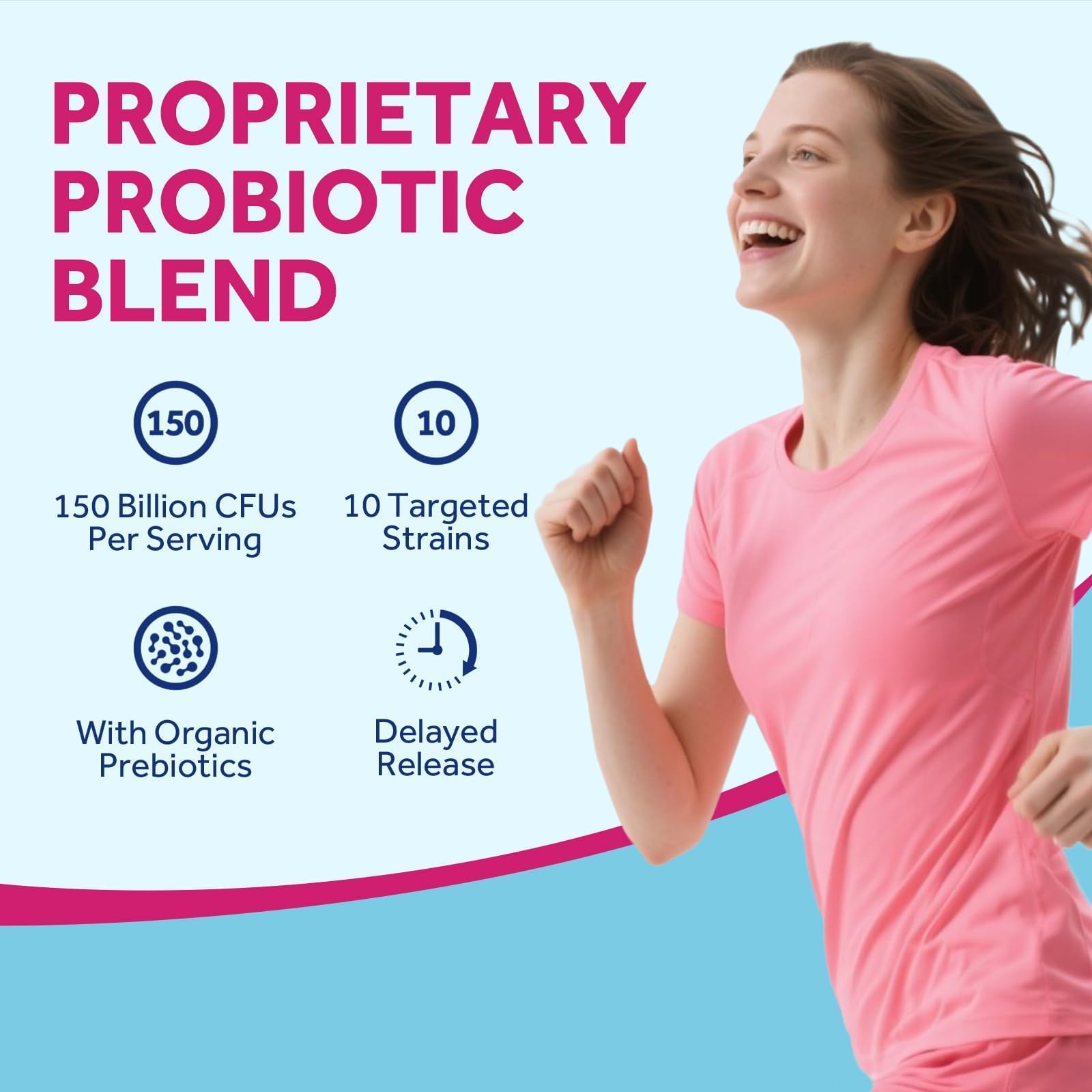 Doctor's Recipes Menopause Probiotic Supplements for Women, Black Cohosh for Menopause Hot Flashes, Probiotics with Ashwagandha, Dong Quai, Supports Energy, 60 Capsules - Maple Wellness Supplements