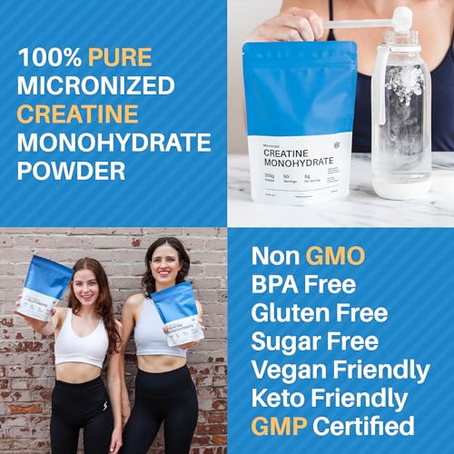Donson Creatine Monohydrate for Women Booty Gain – 8.8oz Creatine Powder - Maple Wellness Supplements
