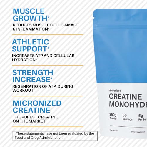 Donson Creatine Monohydrate for Women Booty Gain – 8.8oz Creatine Powder - Maple Wellness Supplements