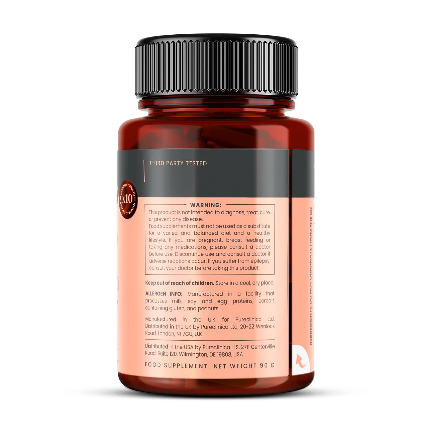 Double Strength Silica Complex – 500mg Horsetail Extract (4:1) per Tablet – 90 Tablets – 3 Month Supply – with Zinc, Manganese & Boron - Maple Wellness Supplements