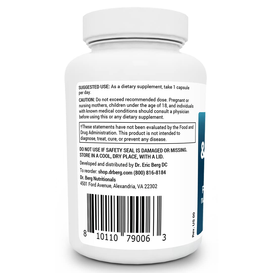 Dr. Berg Adrenal & Cortisol Supplement New Formula - Adrenal Supplement & Cortisol - Maple Wellness Supplements