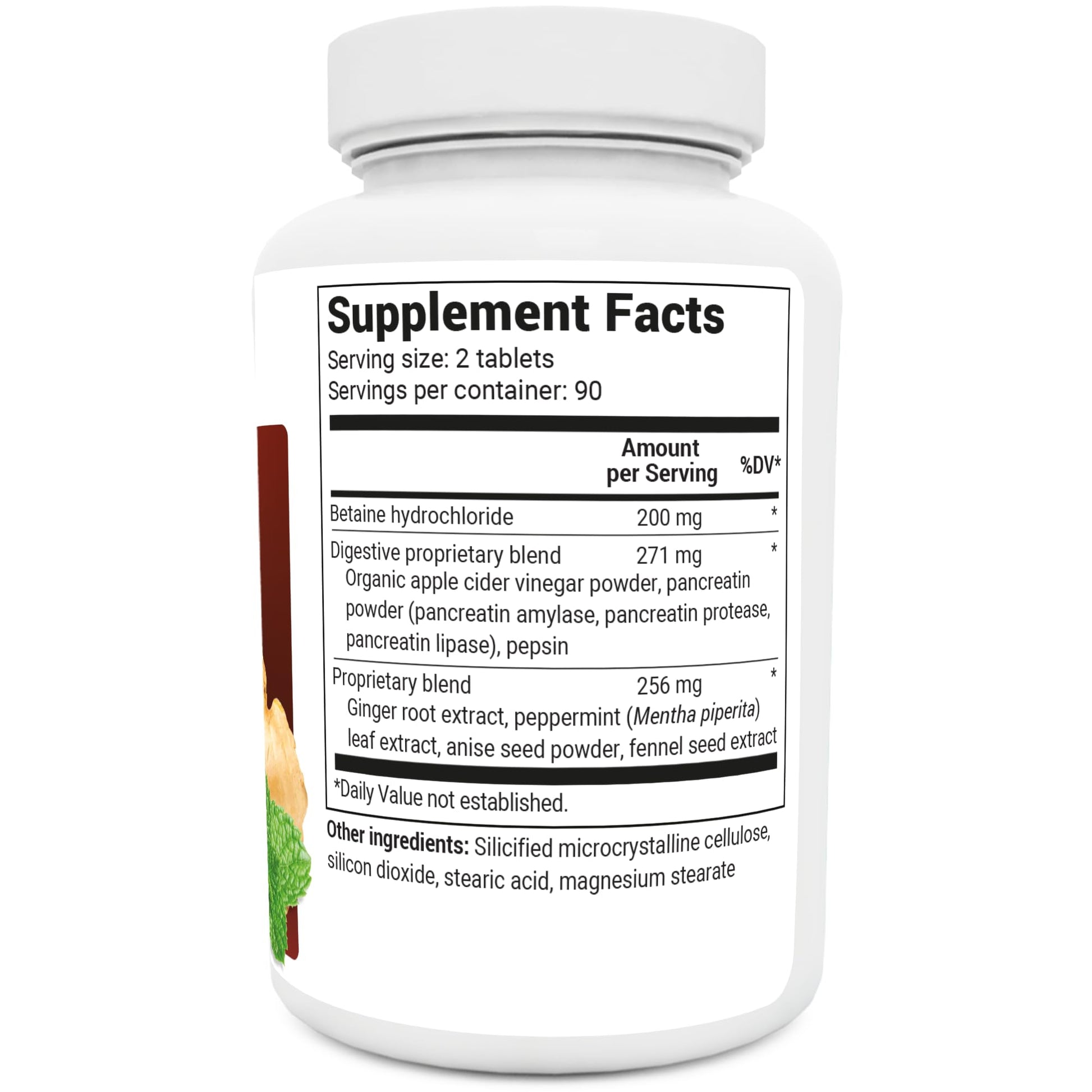 Dr. Berg Advanced Digestive Formula with Apple Cider Vinegar - Includes Digestive Health - Maple Wellness Supplements