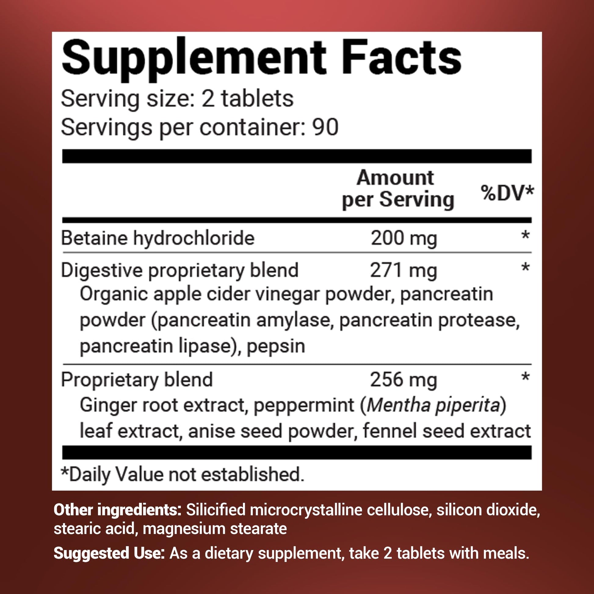 Dr. Berg Advanced Digestive Formula with Apple Cider Vinegar - Includes Digestive Health - Maple Wellness Supplements