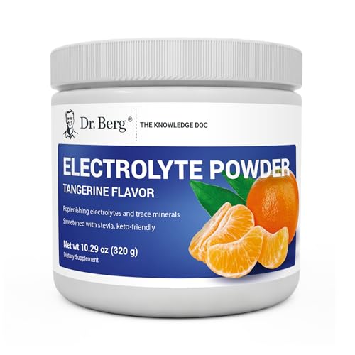 Dr. Berg Hydration Keto Electrolyte Powder - Enhanced w/ 1,000mg of Potassium - Maple Wellness Supplements