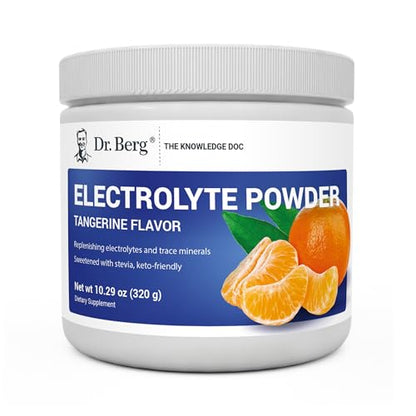 Dr. Berg Hydration Keto Electrolyte Powder - Enhanced w/ 1,000mg of Potassium - Maple Wellness Supplements