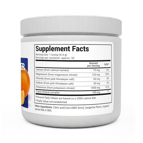 Dr. Berg Hydration Keto Electrolyte Powder - Enhanced w/ 1,000mg of Potassium - Maple Wellness Supplements