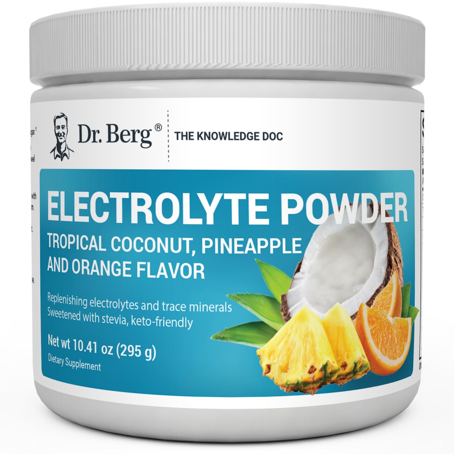 Dr. Berg Hydration Keto Electrolyte Powder - Enhanced w/ 1,000mg of Potassium - Maple Wellness Supplements