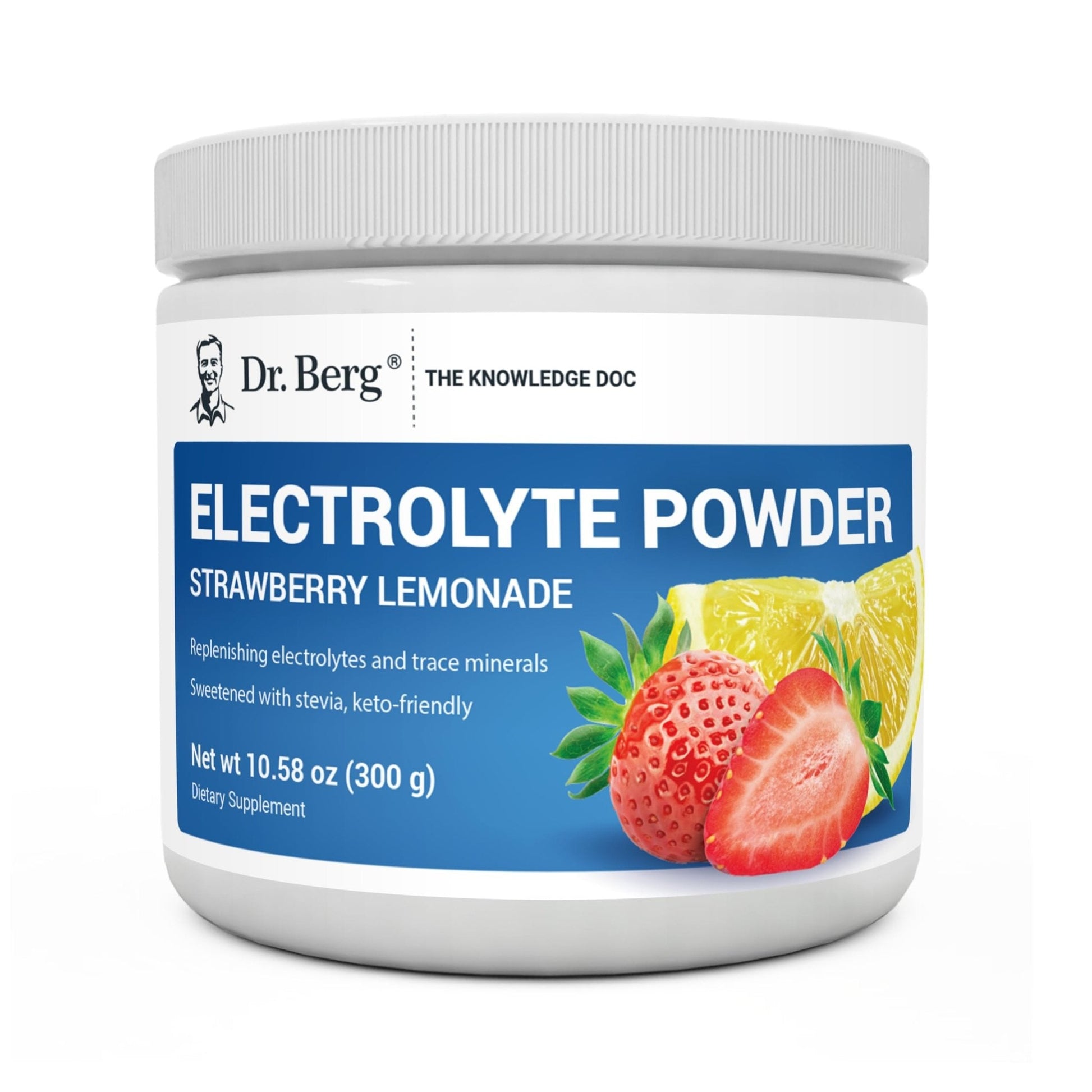 Dr. Berg Hydration Keto Electrolyte Powder - Enhanced w/ 1,000mg of Potassium - Maple Wellness Supplements