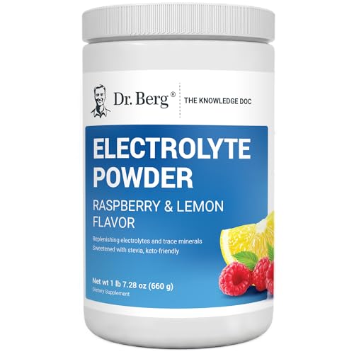 Dr. Berg Hydration Keto Electrolyte Powder - Enhanced w/ 1,000mg of Potassium - Maple Wellness Supplements