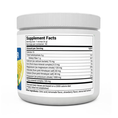 Dr. Berg Hydration Keto Electrolyte Powder - Enhanced w/ 1,000mg of Potassium - Maple Wellness Supplements