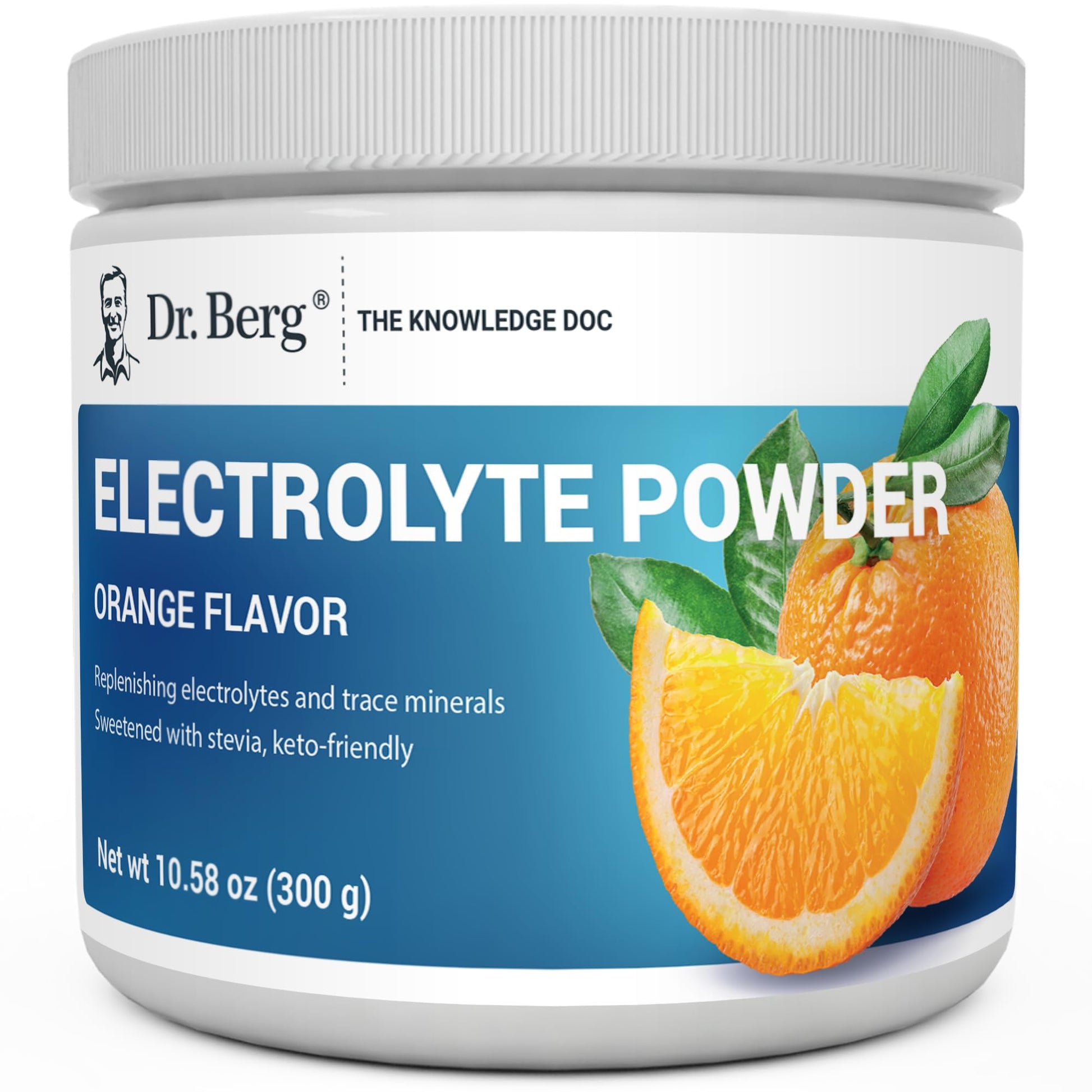 Dr. Berg Hydration Keto Electrolyte Powder - Enhanced w/ 1,000mg of Potassium & Real - Maple Wellness Supplements