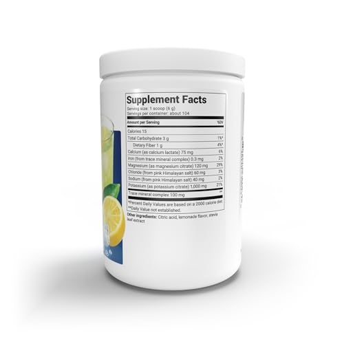 Dr. Berg Hydration Keto Electrolyte Powder - Enhanced w/ 1,000mg of Potassium & Real - Maple Wellness Supplements