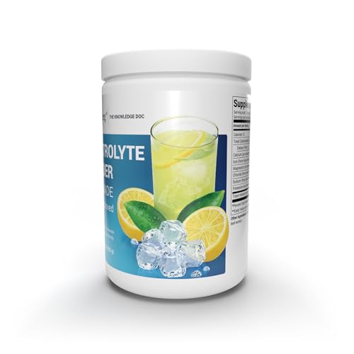 Dr. Berg Hydration Keto Electrolyte Powder - Enhanced w/ 1,000mg of Potassium & Real - Maple Wellness Supplements