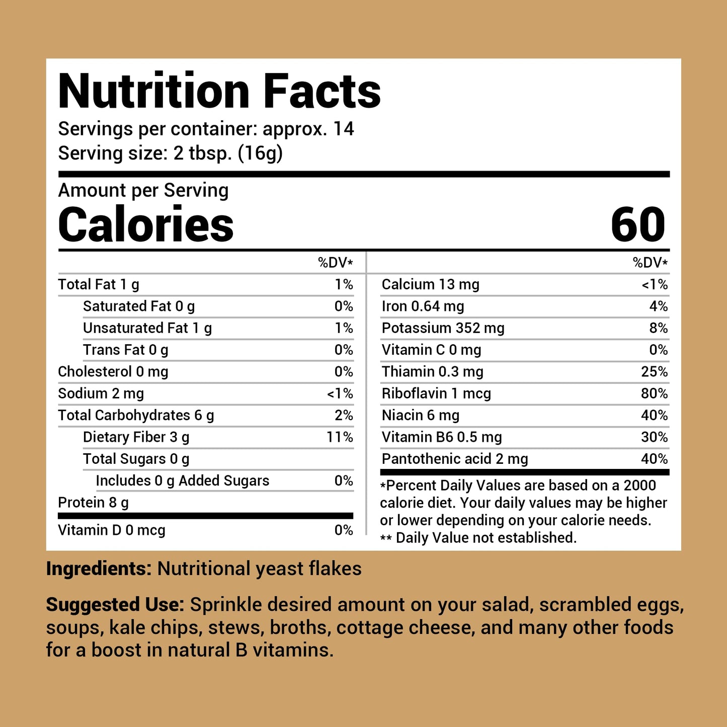 Dr. Berg Premium Nutritional Yeast Flakes - Delicious Non-Fortified Nutritional Yeast - Maple Wellness Supplements