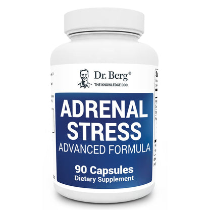 Dr. Berg’s Adrenal Stress Advanced Formula - Adrenal Support Supplements for Stress - Maple Wellness Supplements